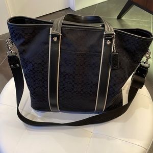 Coach Classic Black Tote Bag